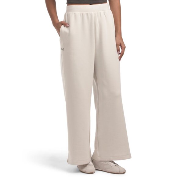 UNDER ARMOUR stone Unstoppable Fleece Pants - Picture 1 of 2